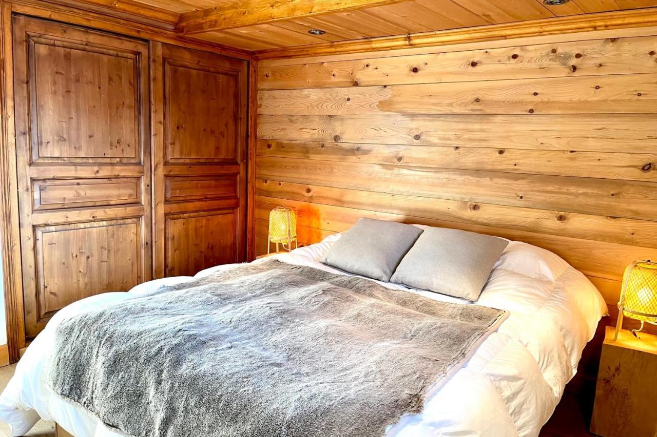 Chic And Cosy Apt With Balcony In Megeve Luaran gambar
