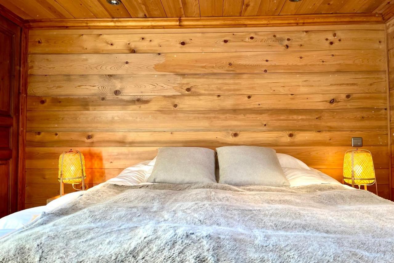 Chic And Cosy Apt With Balcony In Megeve Luaran gambar