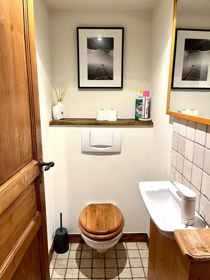 Chic And Cosy Apt With Balcony In Megeve Luaran gambar